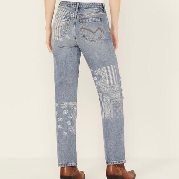 Cleo + Wolf Women’s Astoria High Rise Straight Jeans Size 25 - Picture 6 of 9